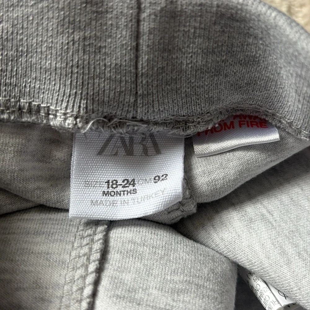 Zara American Apparel Baby Lot Baby Rib Shirt & Jogger Pants